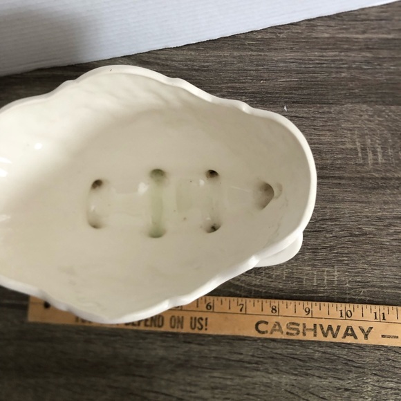 Vtg Ceramic Sleigh Planter - Picture 8 of 16